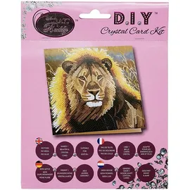 Craft Buddy Ltd. Resting Lion Diamond Painting 18x18 cm