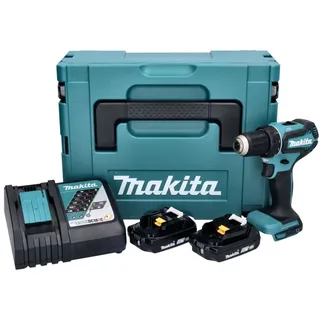DDF485RAJ inkl. 2 x 2,0 Ah + Ladegerät + Makpac
