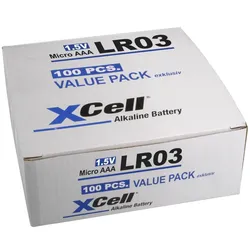 HÜCKMANN Batterie 1,5V Micro AAA LR03 AAA 100pcs/box