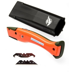Delphin Cutter Delphin®-03 Style-Edition Universalmesser Cuttermesser grün|orange