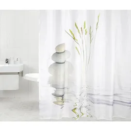 Sanilo Duschvorhang Balance 180 x 200 cm weiß