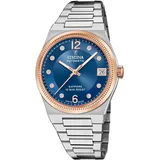 Festina My Swiss Time F20031/2 Damen Automatikuhr - Silber