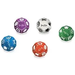 Ultra Pro 12-sided Keyword Counters for Magic: The Gathering (5)