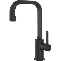 GESSI Inciso- Waschtisch-Einhebelmischer ohne Ablaufgarnitur, - Metall schwarz