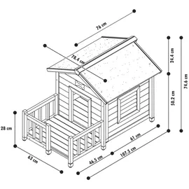Nobby Hundehütte Talamone Java