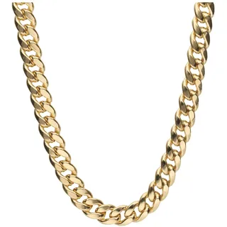 Luigi Merano - Kette Panzerkette, teilmassiv, Gold 585 Ketten Gold Damen (4998.99 € / )