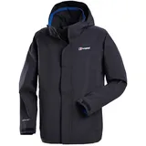 Berghaus Regenjacke Atmungsaktives GORE-TEX-Gewebe, winddicht und wasserdicht schwarz L