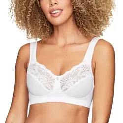 Swegmark BH Support Soft Bra Weiß D 75 Damen