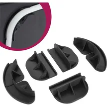 mobilefox Halterung passend für Philips Hue Play Gradient Ambiance Lightstrip TV Fernseher Halter 5 Set