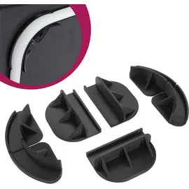 mobilefox Halterung passend für Philips Hue Play Gradient Ambiance Lightstrip TV Fernseher Halter 5 Set