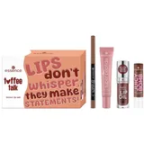 Essence toffee talk brown lip set 01 Pout Au Chocolat 4-tlg. Braun