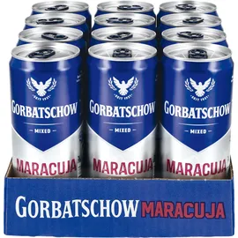 Gorbatschow Wodka Mixed Maracuja Dose 10% vol. 12x0,33l