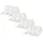 Puma Sneakersocken 12er Pack Weiß/Braun 43-46