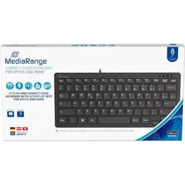 MediaRange Kompakt-Tastatur DE