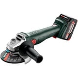 Metabo W 18 L 9-125 inkl. 2 x 4 Ah + metaBox 165 L