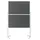 Magnetoplan Moderationstafel 120 x 150 cm grau