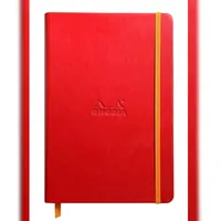 Rhodia Notizbuch A5, fester Einband, 96 Bl blanko, Papier