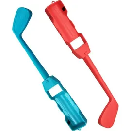 Hurtel 10-in-1 Zubehörpaket für Nintendo Switch Rot/Blau