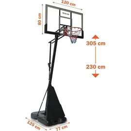 PEGASI Dunk Master Schwarz 230 - 305 cm