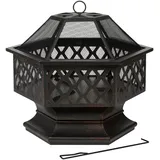 Tepro Feuerstelle Farview Ø 62 cm Schwarz