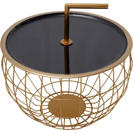 Kayoom Lalee.Avenue Beistelltisch Esmeralda Deco 520 Schwarz