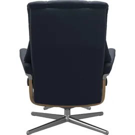 Stressless Fußhocker Mayfair Leder 55 x 41 x 39 cm Blau