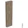 Geberit iCon Hochschrank 45 x 180 x 15 cm Nussbaum hickory Glas/Holz/Spanplatte