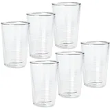 HOVAC Doppelwandige Gläser 310ml im 6er Set