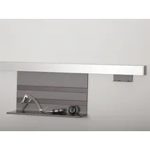 SOTech Linero MosaiQ Starterset Profilleiste 1500 mm + Universalablage + 2er Hakenleiste Titangrau exklusiv von SO-TECH®