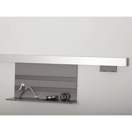 SOTech Linero MosaiQ Starterset Profilleiste 1500 mm + Universalablage + 2er Hakenleiste Titangrau exklusiv von SO-TECH®