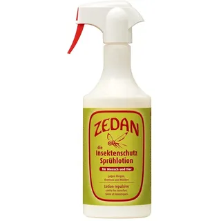 Zedan SP - Natürlicher Insektenschutz, 1000 ml Pumpspühflasche, Lotion, Citronella