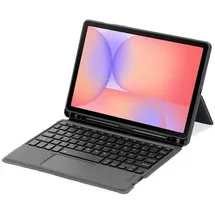 4smarts Tastatur Case Solid Pro QWERTZ für Samsung Galaxy Tab S10 Lite Grau