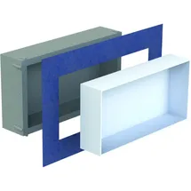 Schedel Multistar vision Nischeneinsatz BOX3060 300 x 600 x 120 mm, rahmenlos, bianco weiß