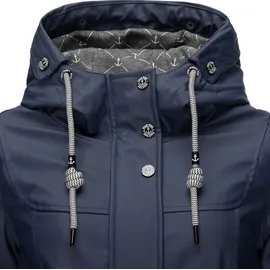 Peak Time Regenjacken Damen Blau XS