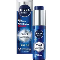 NIVEA MEN POWER 2-in-1 Anti-Flecken- und Anti-Falten-Feuchtigkeitscreme, Anti-Aging Gesichtscreme