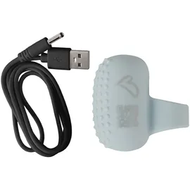 beau coeur Fingervibrator „KIREMO“ mit 10 Vibrationsmodi, blau
