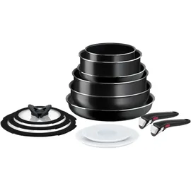 Tefal Ingenio Easy Cook Clean, Pfannenset Schwarz
