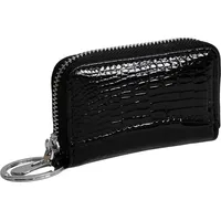 SilberDream Harolds Damen Herren Autoschlüsseltasche schwarz 9x2x5cm OPJ903S - Schwarz