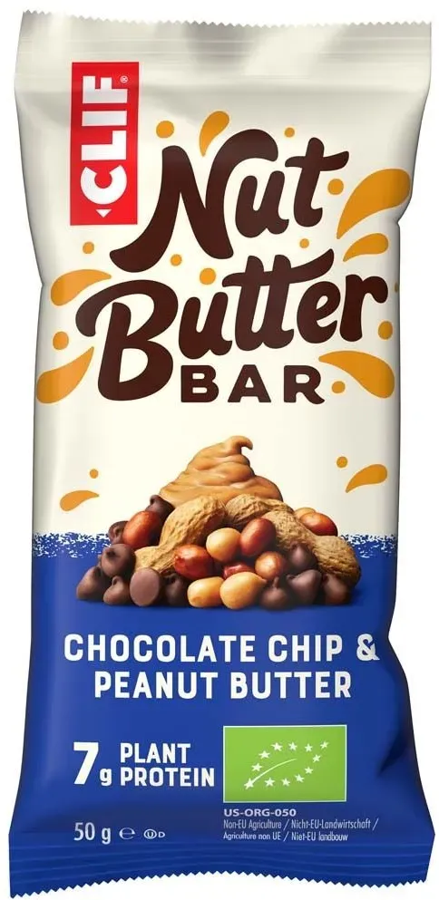 Clif Bar® Energieriegel - Nut Butter Filled - Chocolate Chip & Peanut Butter