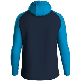 Jako Kinder Kapuzenjacke Iconic marine/jako blau/neongelb 128