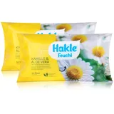 Hakle Feucht Kamille & Aloe Vera 42 Blatt Feuchtes Toilettenpapier Nachfüller (2er Pack)