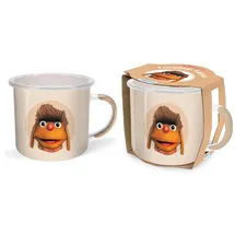 trotsch Unser Sandmännchen Emailletasse 0,3 l Weiß