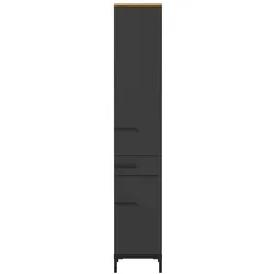 Badezimmerschrank 190 cm hoch eine Schublade & zwei Türen