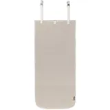 Brabantia - Türdampfdecke - Hitzebeständige Decke zum Dämpfen von Kleidung - Über Türhaken, Rückschutzschicht, Schlaufen für Kleiderbügel - Einfaches Dämpfen mit Handdampfern - 110 cm x 50 cm - Grau