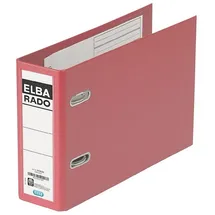 Elba rado plast DIN A5 75 mm Rot