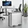 HJH Office Clean 13 60 l Silber