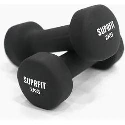 Suprfit Vinyl Gymnastikhanteln (Paar) 2x3kg