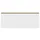 Idimex Nachtschrank NANI 60 x 21 x 27 cm Braun/Weiß