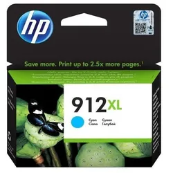 HP 912XL Druckerpatrone Original Cyan 3YL81AE Tinte