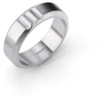 FYNCH-HATTON Fingerring Modern Masculinity Edelstahl silberfarben 62
